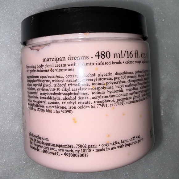 Philosophy Marzipan Dreams Cloud Body Cream with Vitamin Infused Beads - Picture 2 of 2